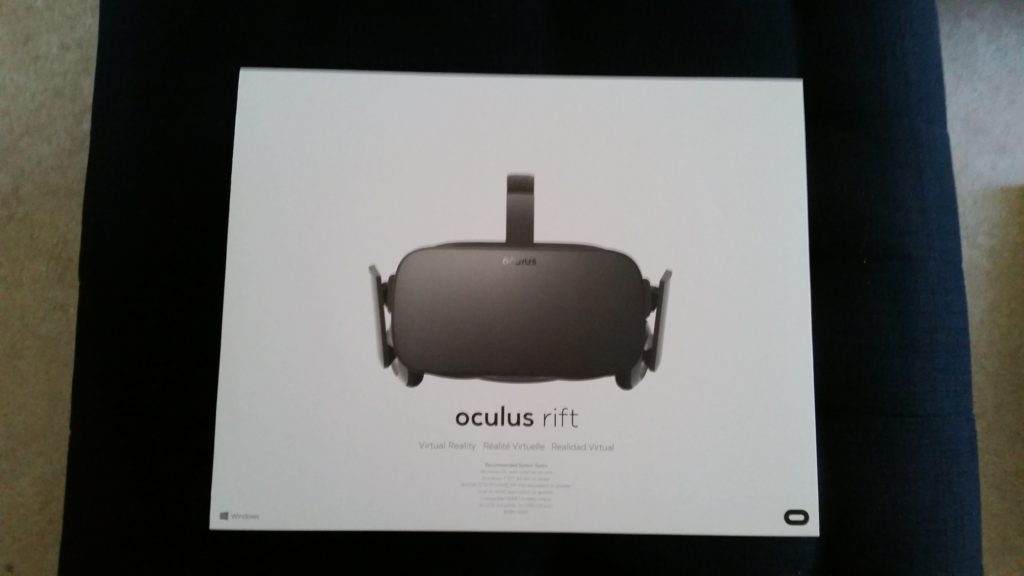 Réception de l’Oculus Rift CV1