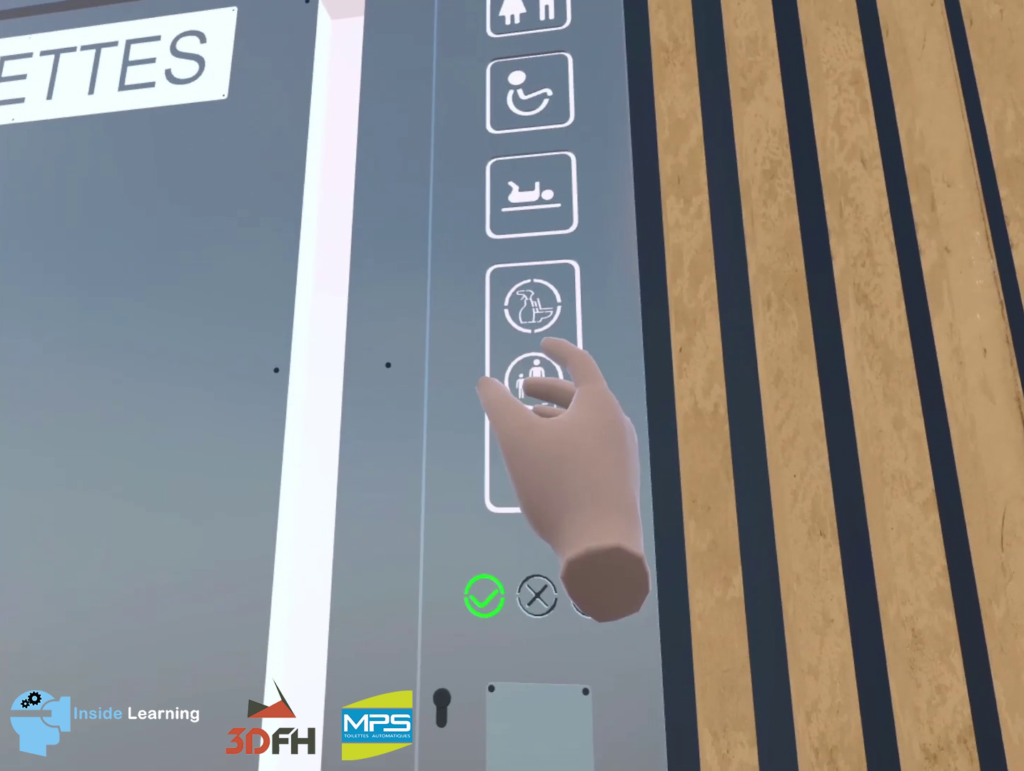 MPS Toilettes Automatiques – Solution de réalité virtuelle